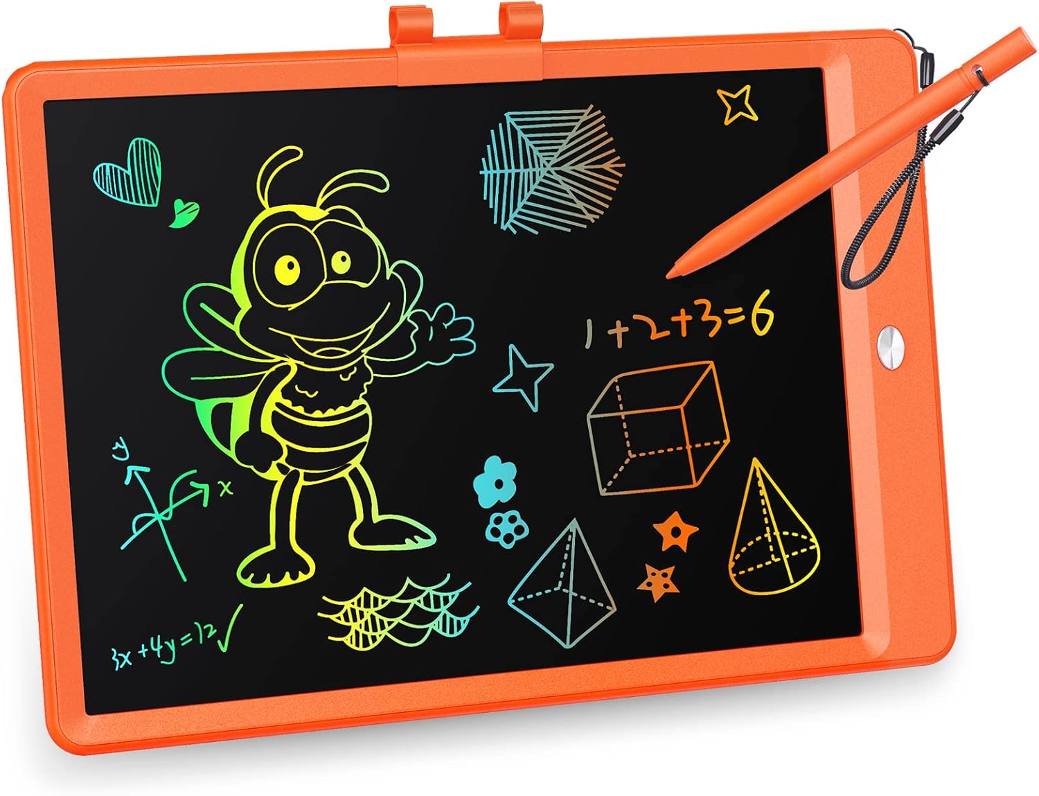 LCD Writing Tablet, Valentines Day Gifts for Kids,10 Inch Colorful Toddler Doodle Board Drawing Tablet, Erasable Reusable Electronic Drawing Pads, Educational and Learning Toys for Kids
